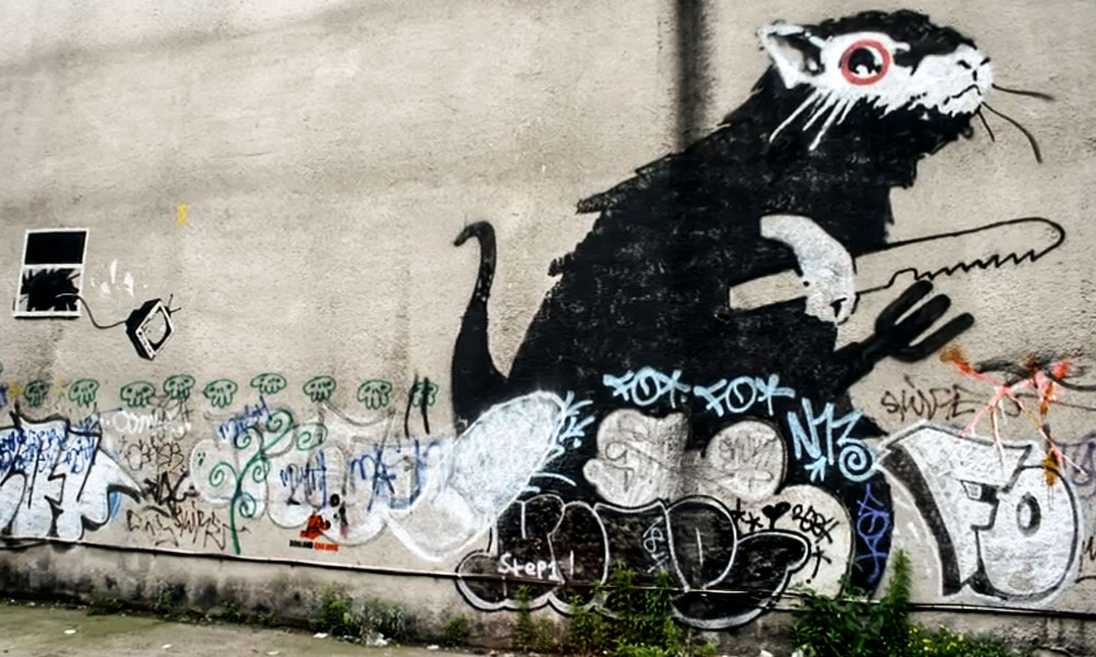 Meinhardt Uk Engineers Provide Consulting Services For Removal Of Banksy Piece In Shoreditch Wall